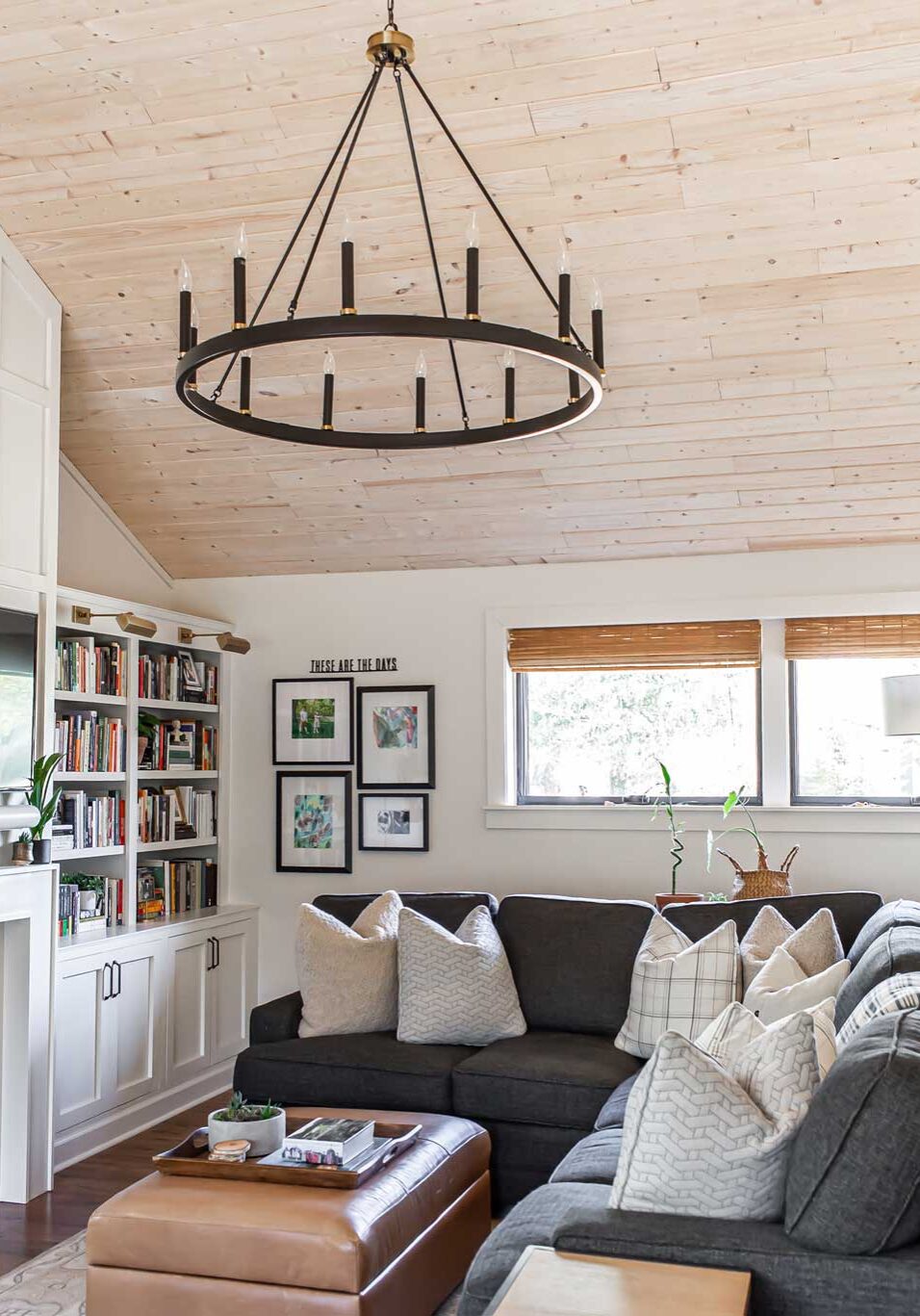 plank-celing Interior Design